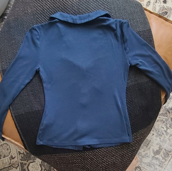 Madewell Y2K Collared Button-through Polo Size XS - Picture 6 of 6